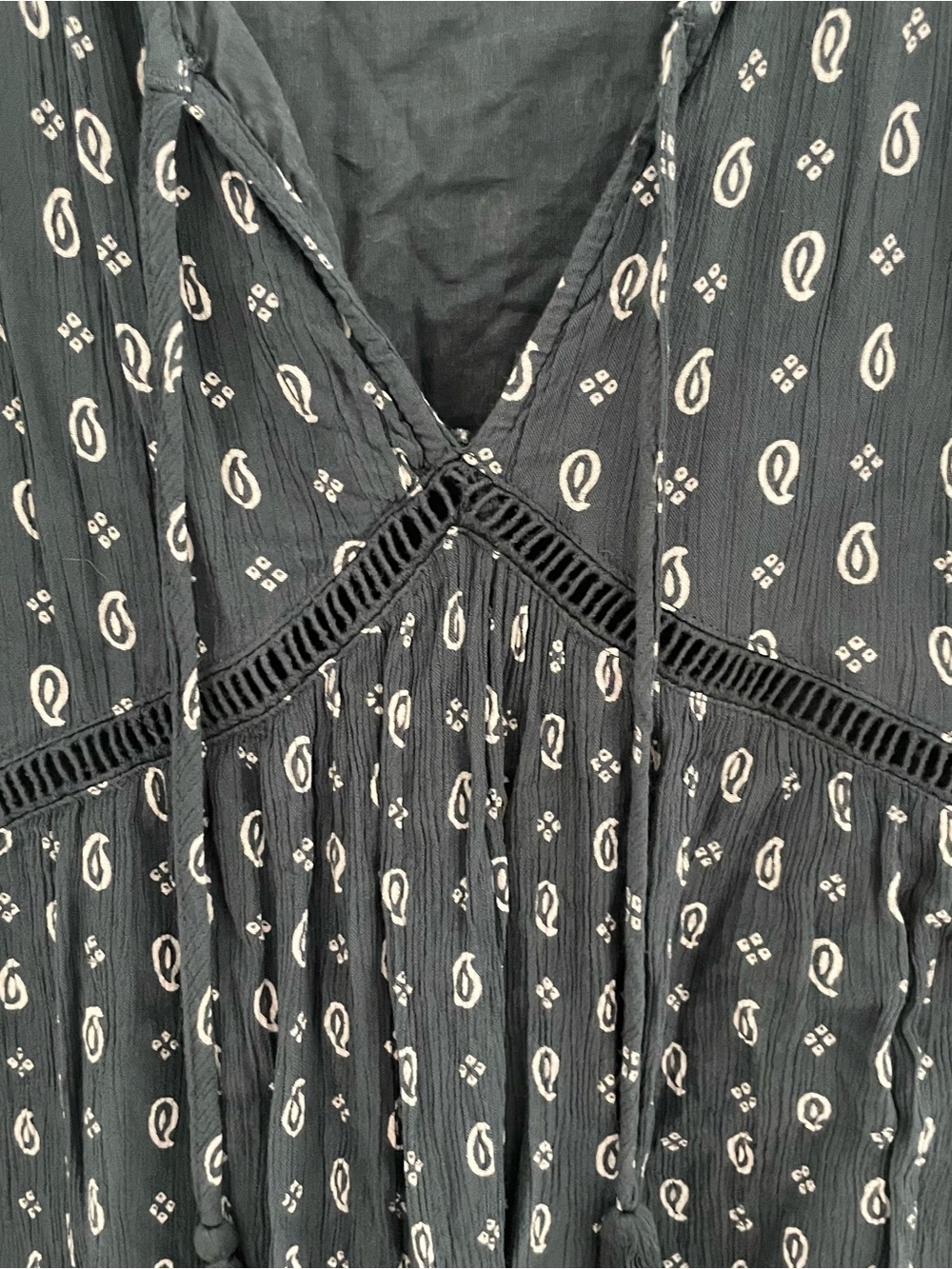 O’Neill nana mini gauzy dress size large - Picture 4 of 8